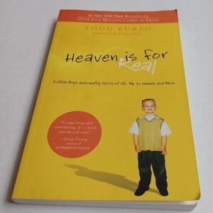 4/$40 Heaven Is For Real by Todd Burpo (With Lynn Vincent)